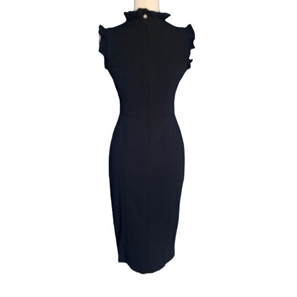 NEW Maggy London Mock Neck Sheath Dress- Size 2 - Picture 4 of 11